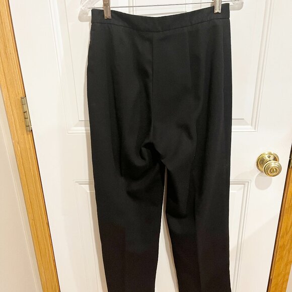 Cristopher& banks black dress pants size 6 short. - Picture 2 of 11